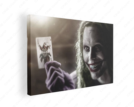 Jared Leto Joker Zack Snyder Justice League canvas wall art