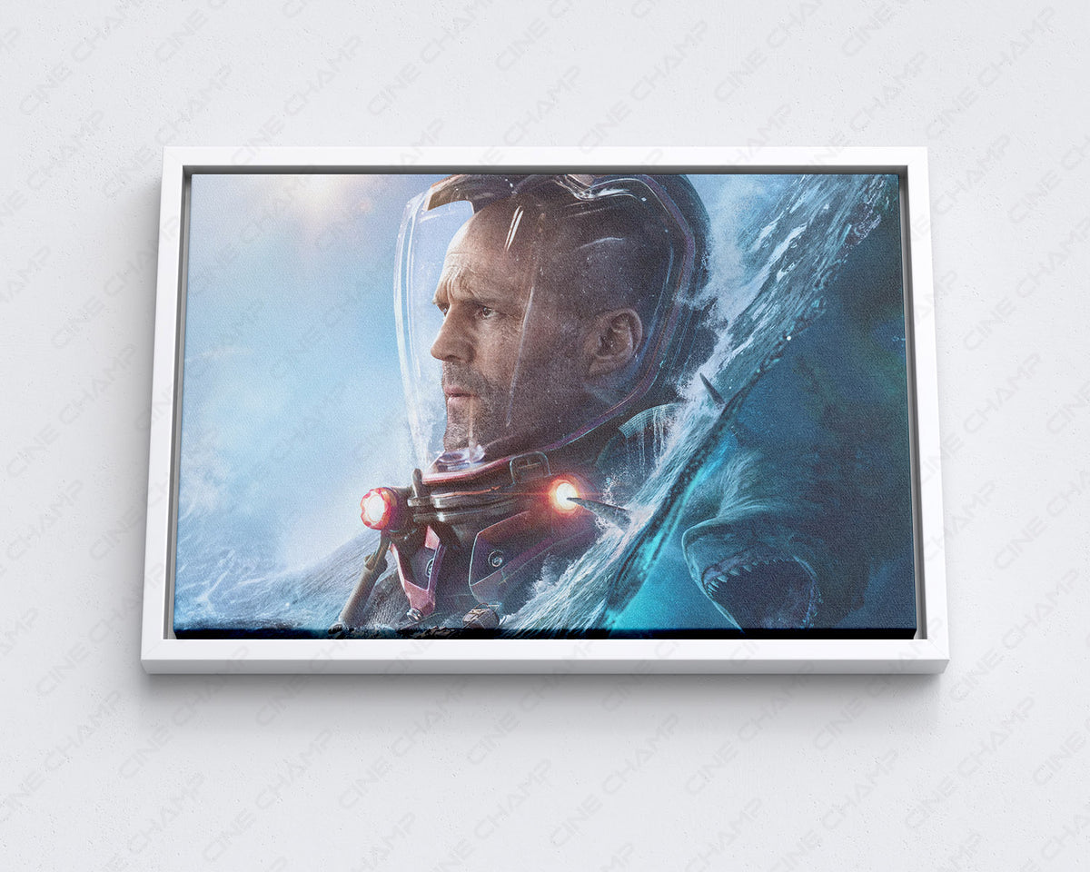 Jason Statham Action Hero Canvas Artwork