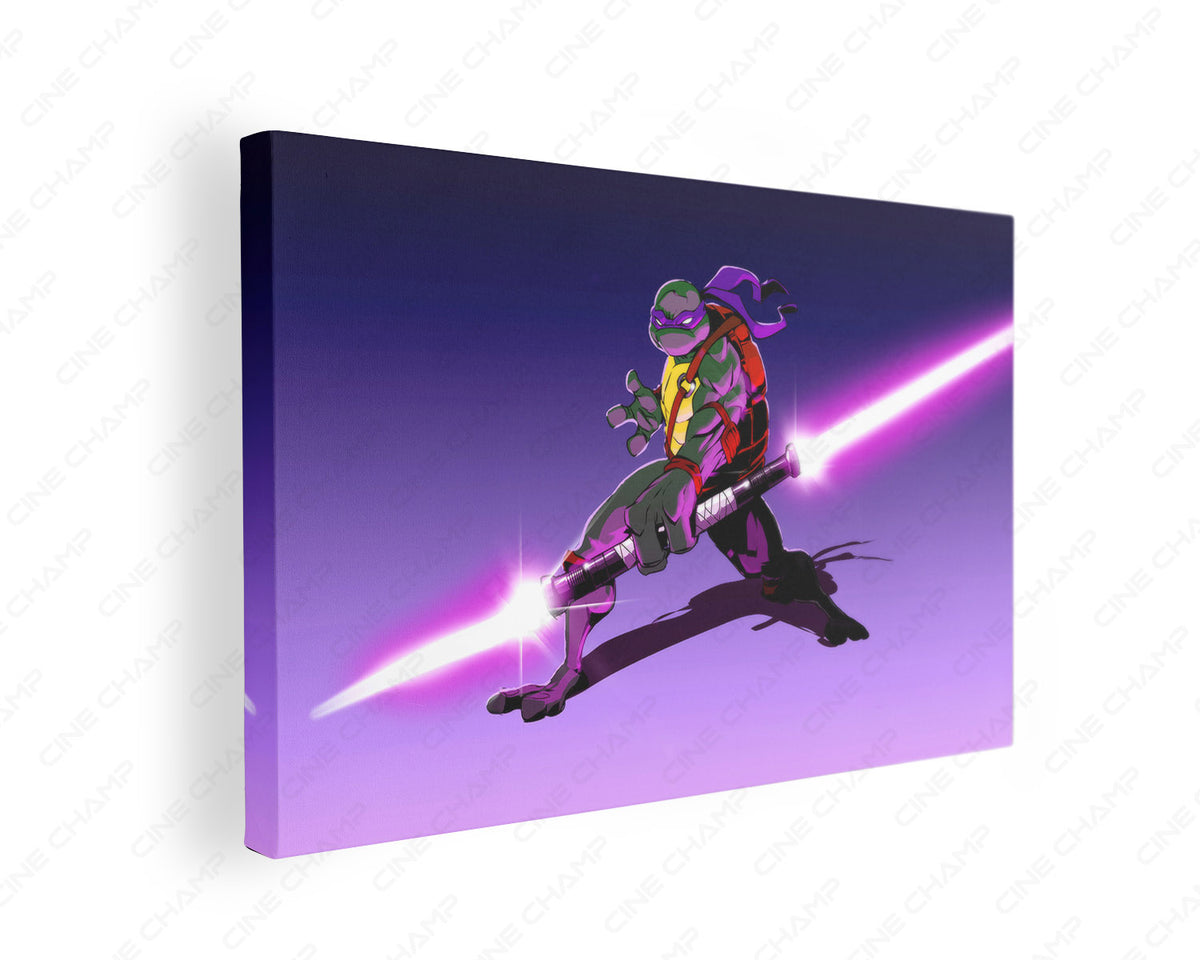 Jedi Donatello canvas wall art