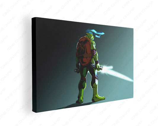 Jedi Leo video game canvas wall art
