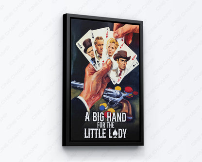 Joanne Woodward Western Movie Canvas