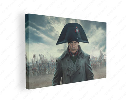 Joaquin Phoenix as Napoleon canvas wall art