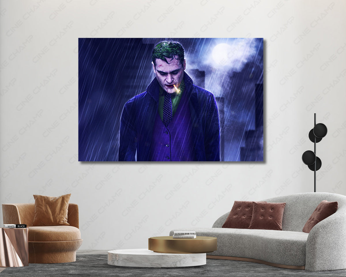 Joaquin Phoenix cinematic canvas print