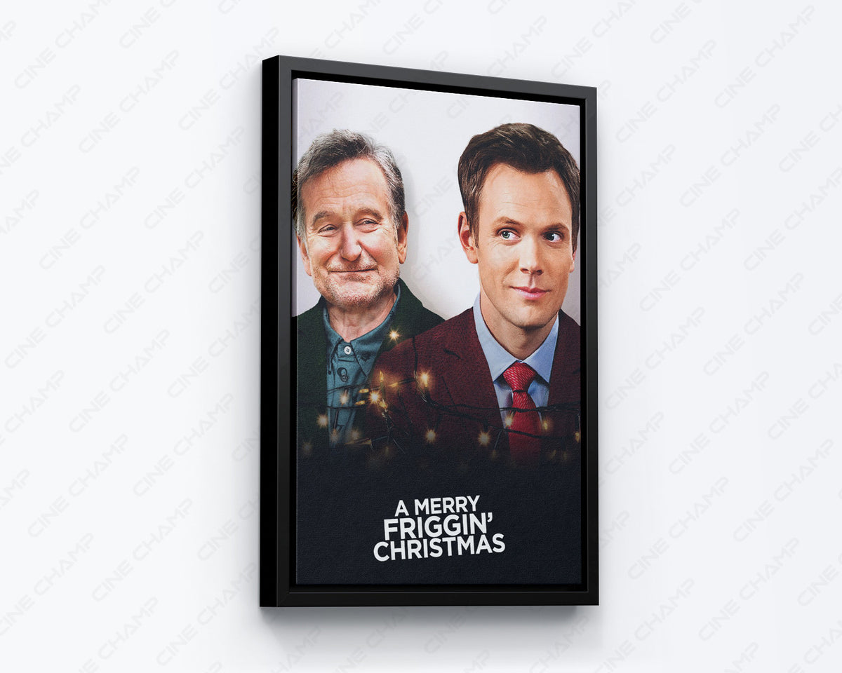 Joel McHale A Merry Friggin' Christmas Artwork