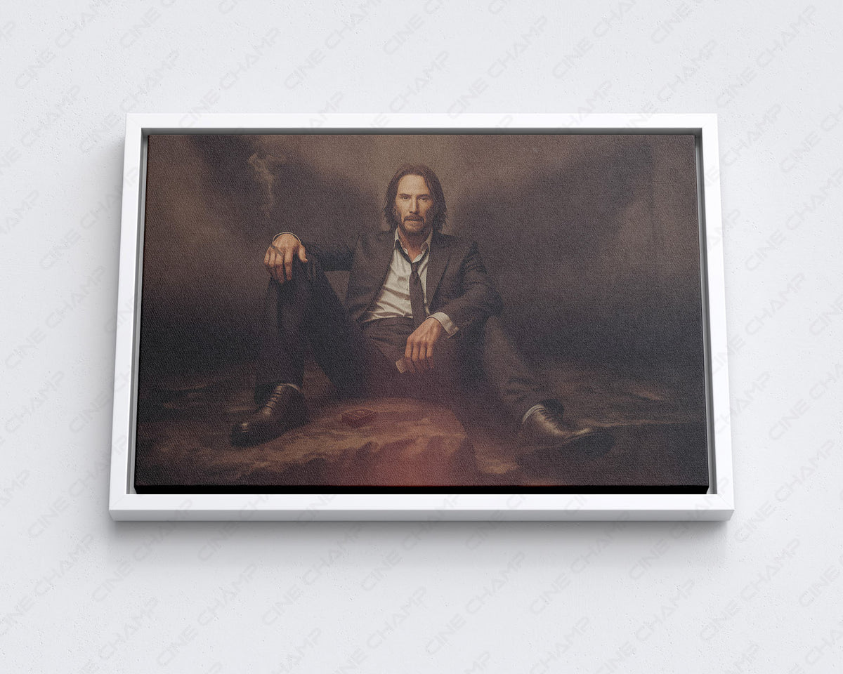 John Constantine Dark Fantasy Canvas