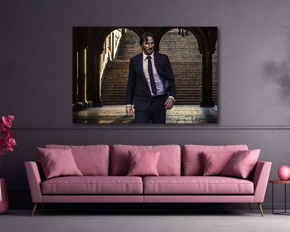 John Wick 2 assassin cinematic artwork