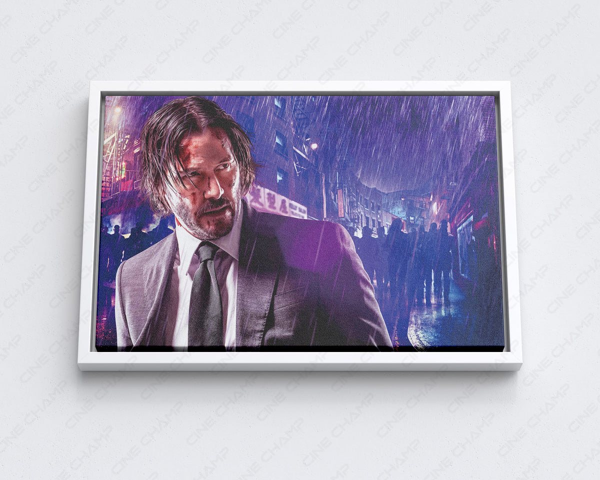 John Wick 3 painted movie artwork