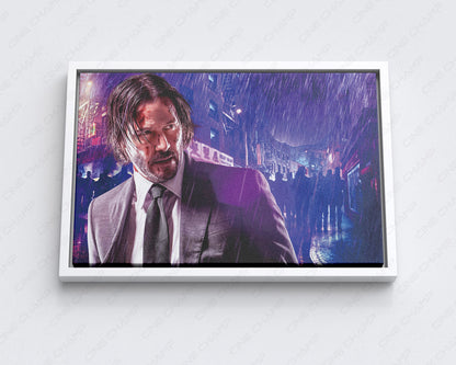 John Wick 3 painted movie artwork