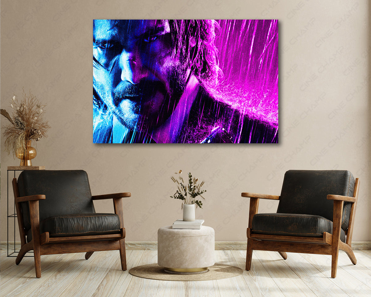 John Wick 4 action movie artwork