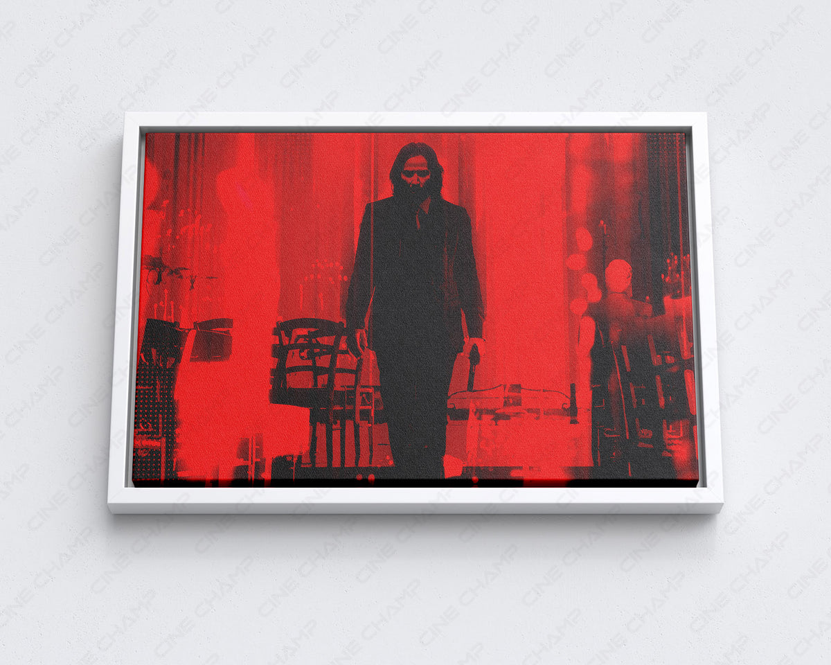 John Wick 4 action movie canvas