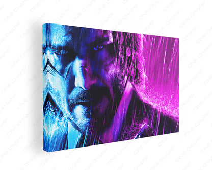 John Wick 4 cinematic canvas wall art