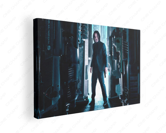 John Wick 4 cinematic journey canvas wall artwork