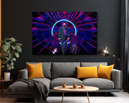 John Wick 4 pop art movie canvas