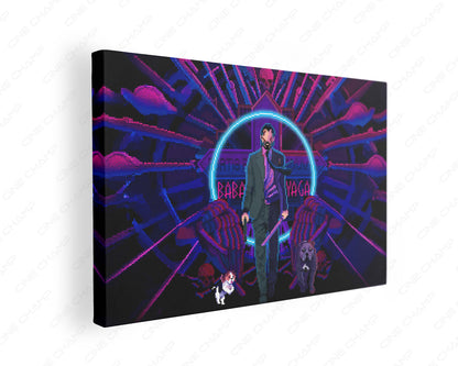 John Wick 4 pop canvas print