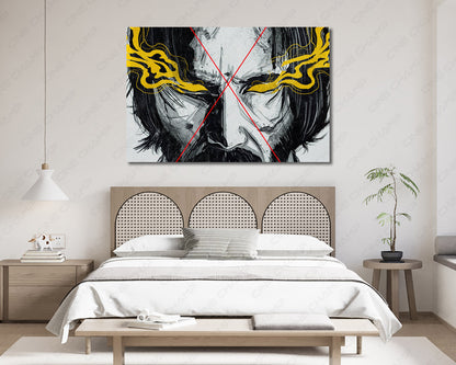 John Wick Bedroom Wall Art