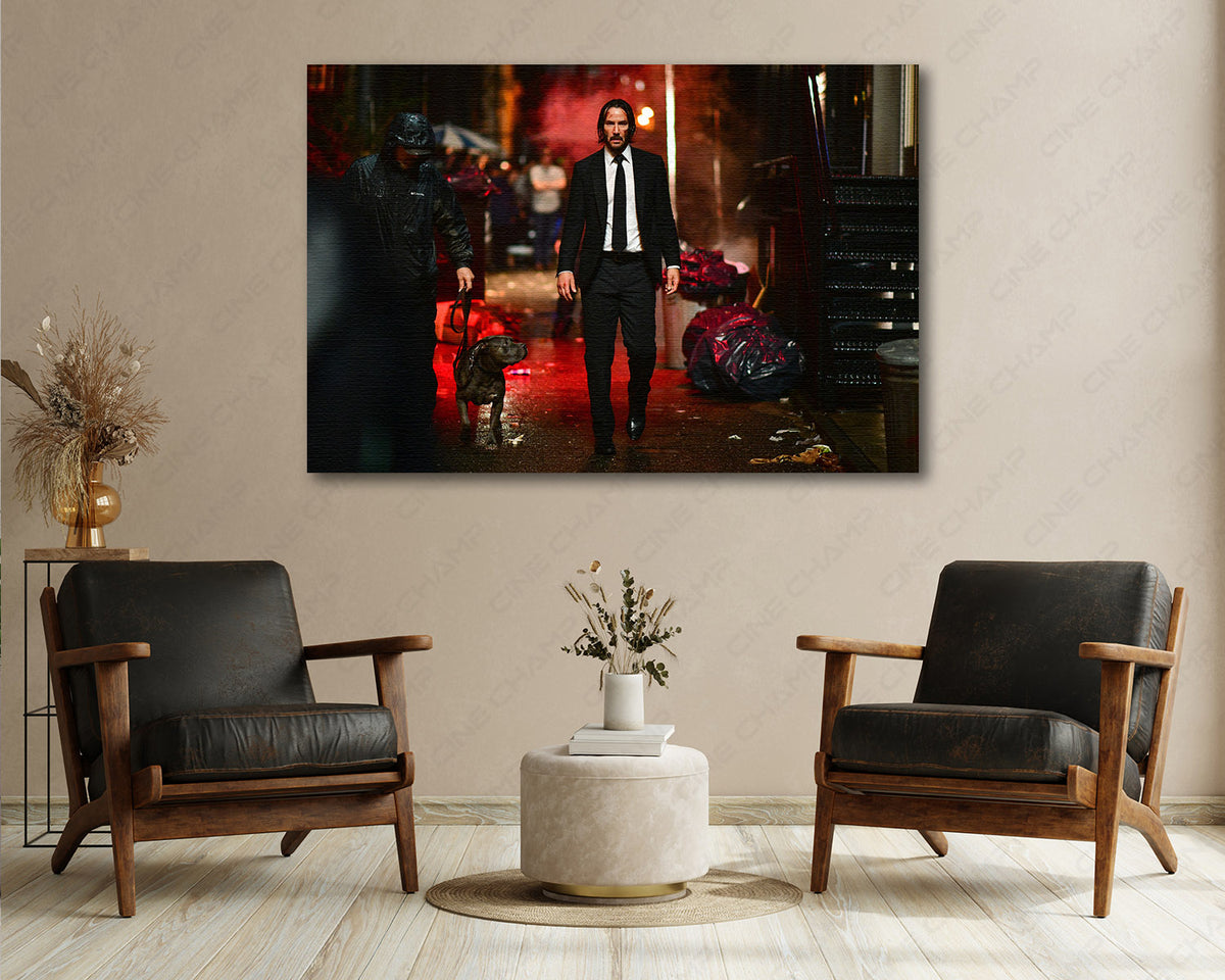 John Wick Chapter 3 canvas print