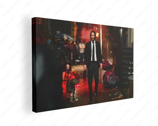 John Wick Parabellum canvas wall art