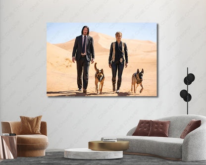John Wick Parabellum collector wall art
