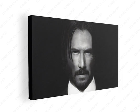 John Wick after long day canvas wall art