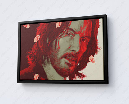 John Wick artistic movie wall artwork