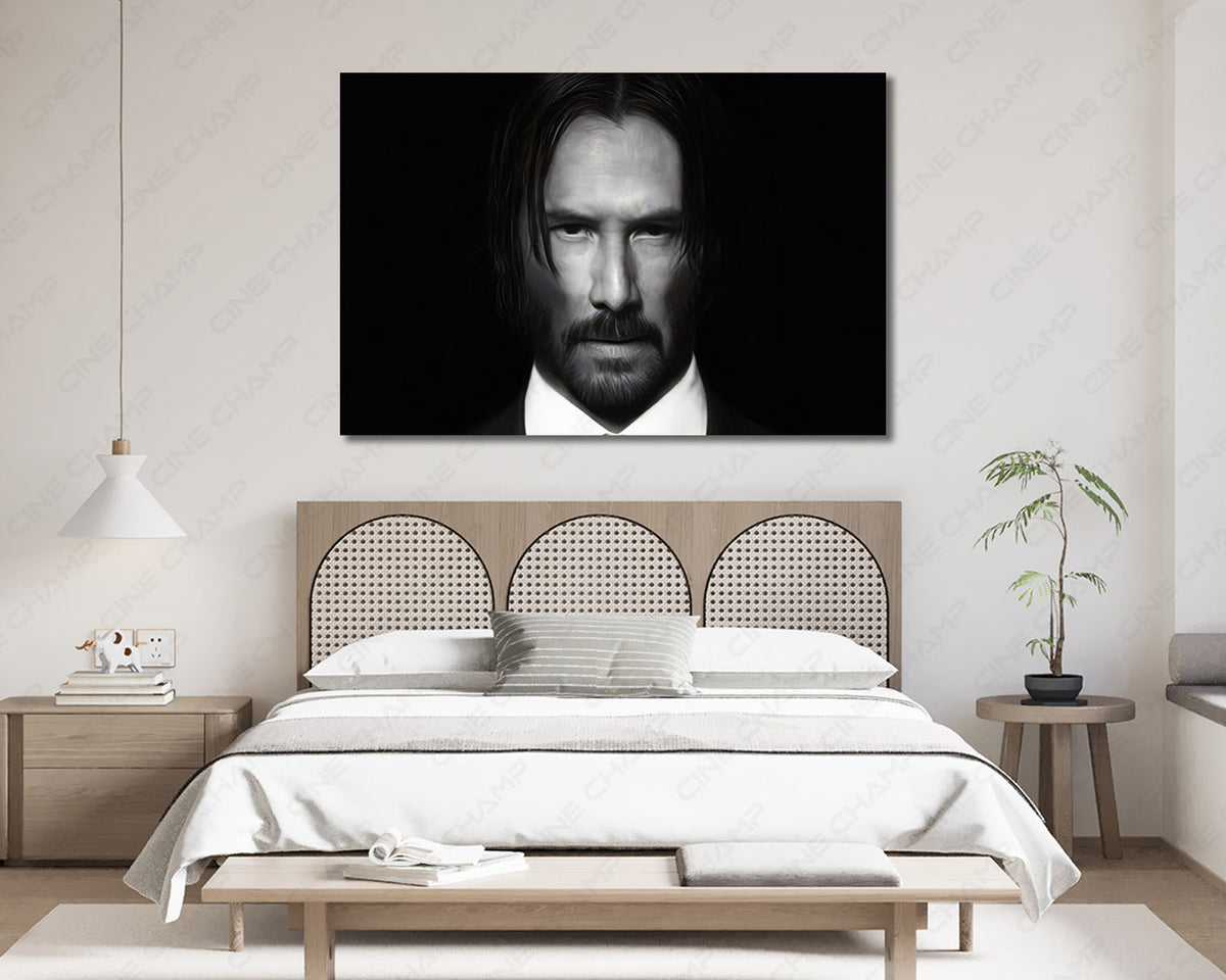 John Wick atmospheric movie artwork