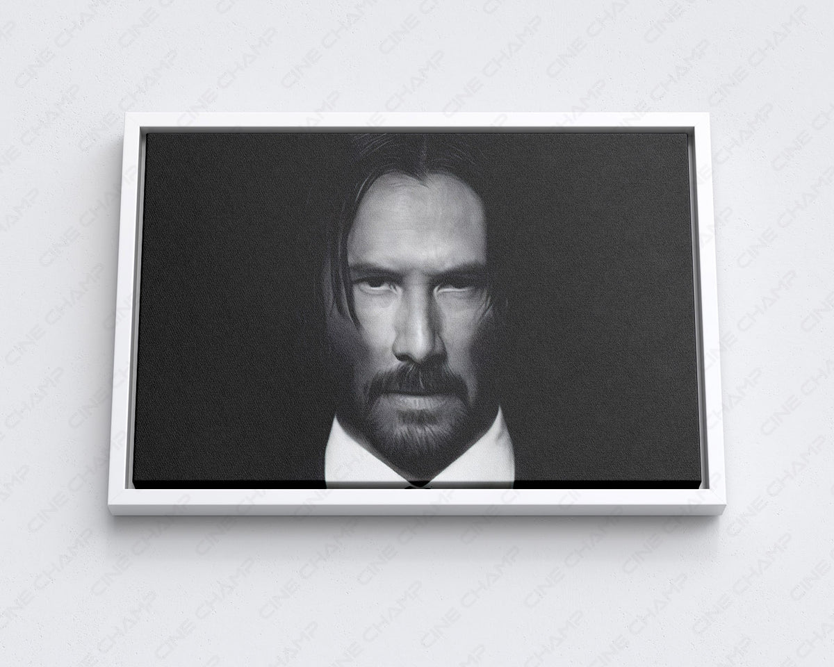 John Wick character canvas for bedroom