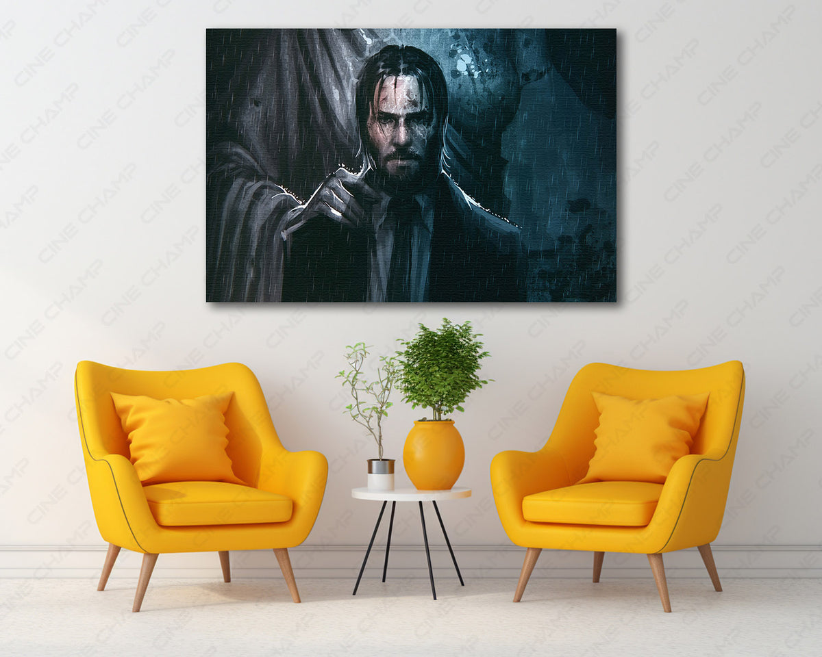 John Wick cinematic character artwork
