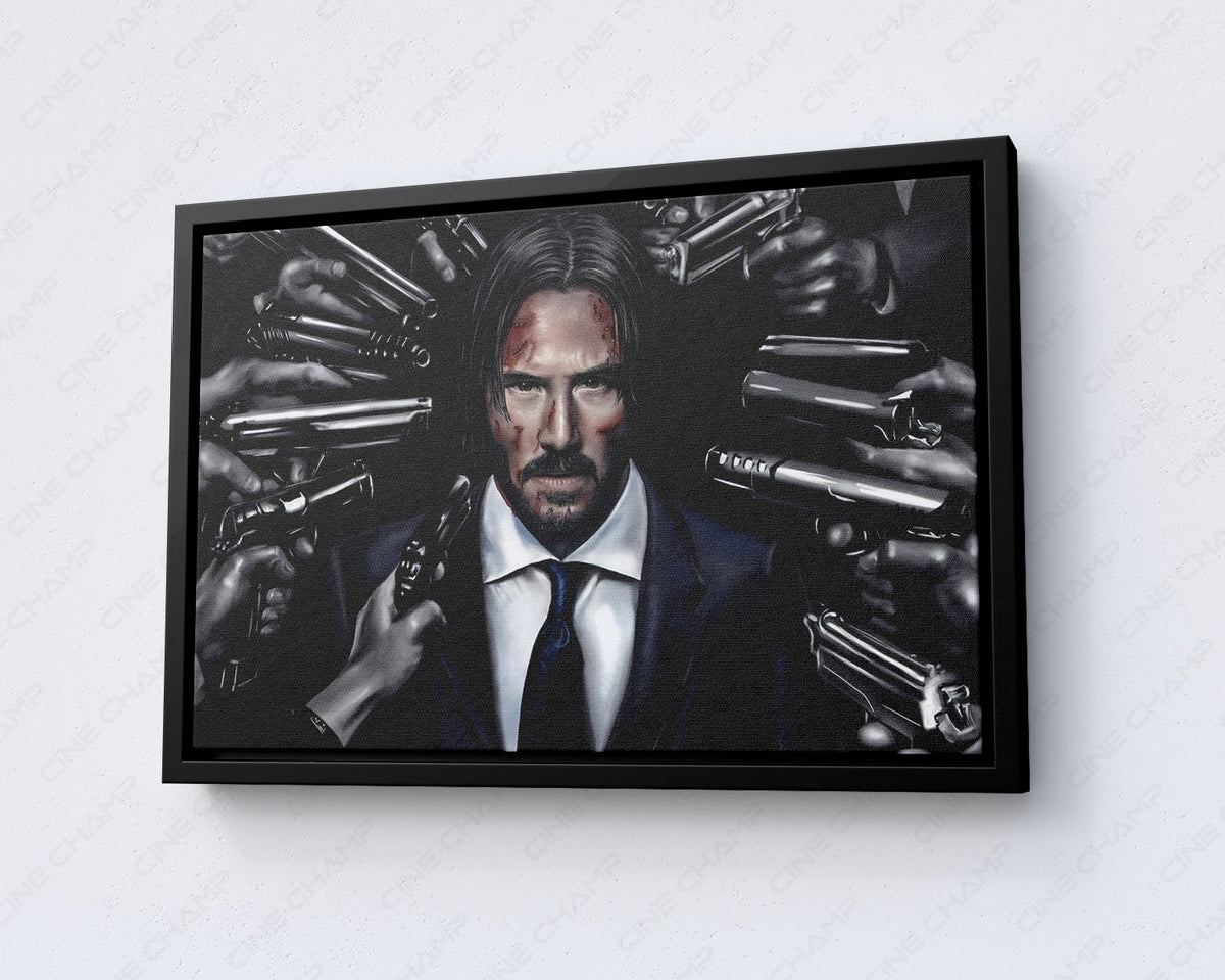 John Wick cinematic movie artwork