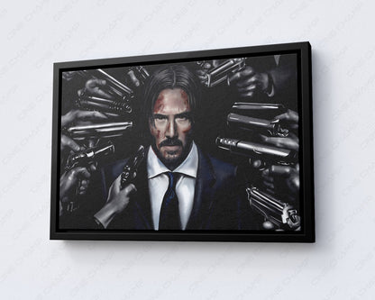 John Wick cinematic movie artwork
