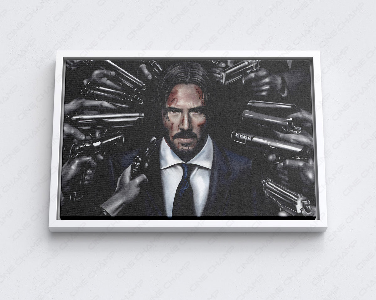 John Wick collector luxury wall art