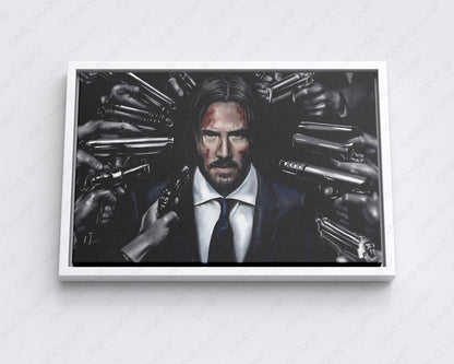 John Wick collector luxury wall art