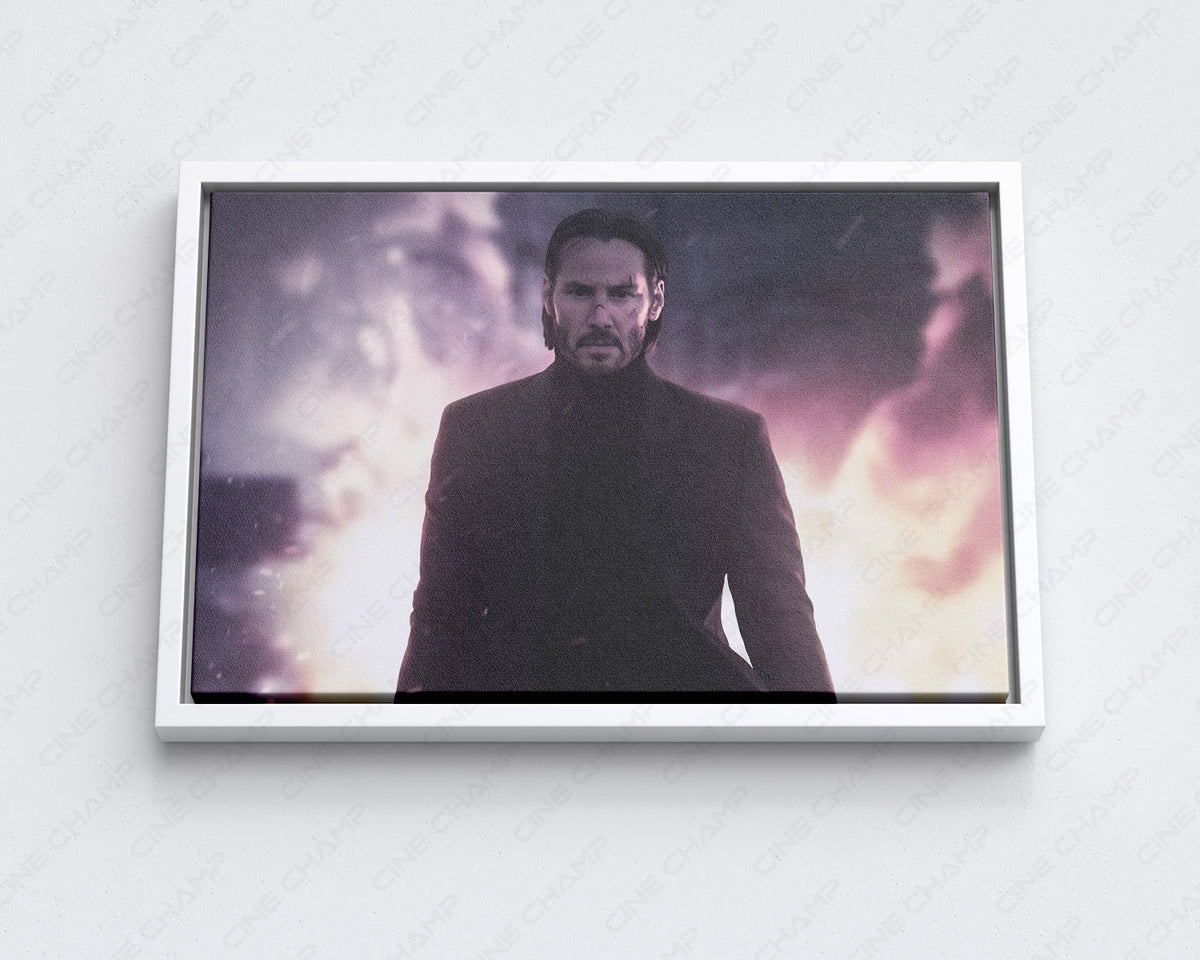 John Wick dark movie artwork