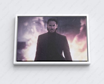 John Wick dark movie artwork