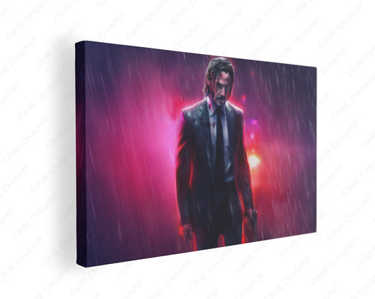 John Wick deadly elegance luxury canvas wall art
