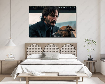 John Wick emotional collector wall art