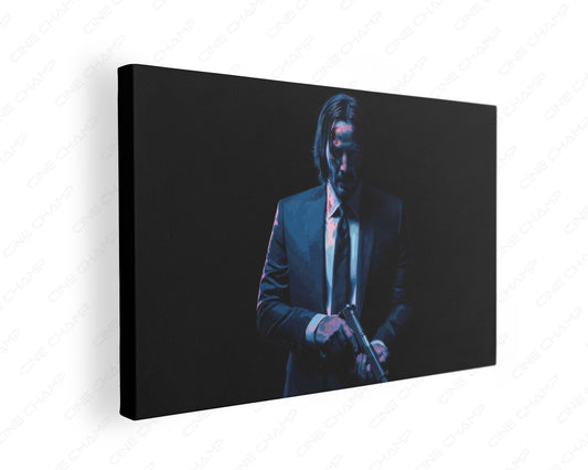 John Wick every bullet has a purpose canvas wall art