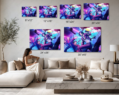 John Wick fan collection premium canvas artwork