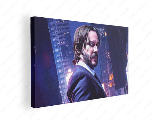 John Wick iconic action canvas wall artwork