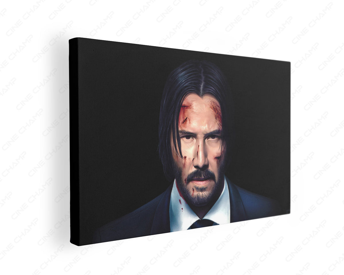 John Wick iconic canvas wall art