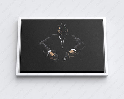 John Wick legendary assassin canvas