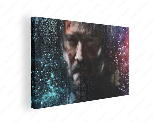 John Wick legendary assassin canvas wall decoration