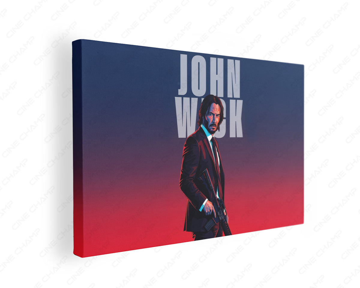 John Wick legendary canvas wall art