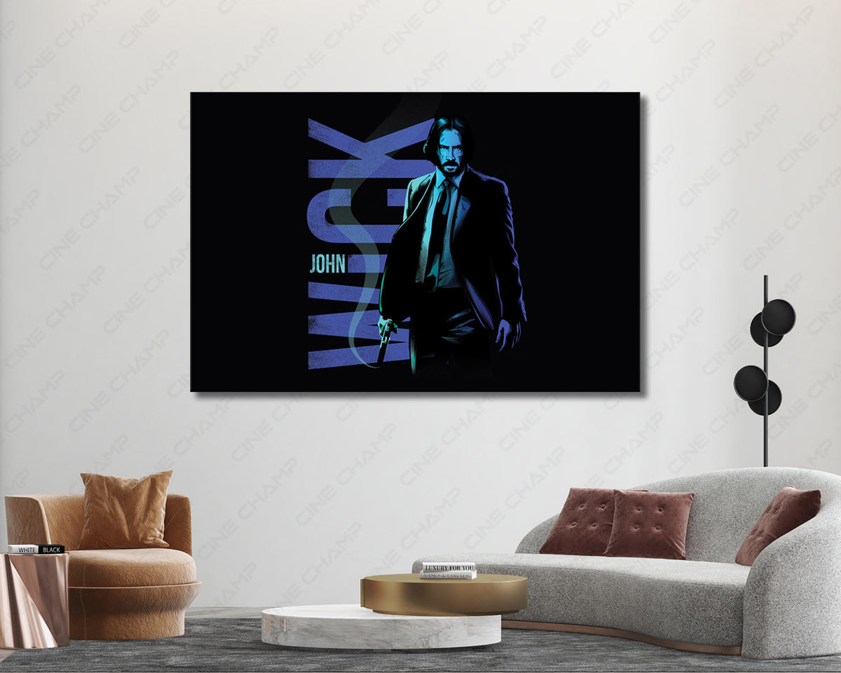 John Wick modern collector wall art