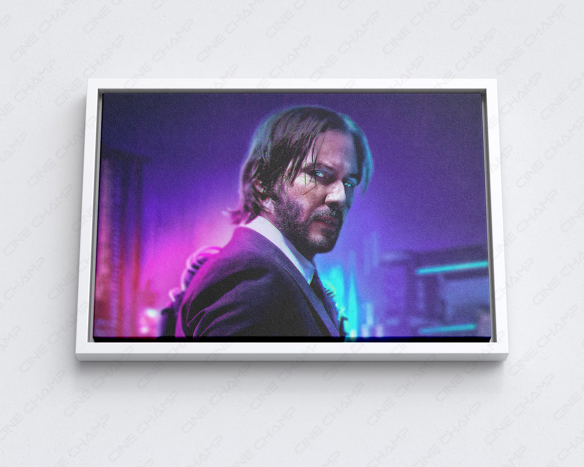 John Wick movie painting artwork