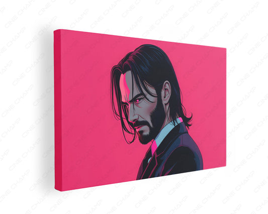 John Wick pop art canvas wall decoration