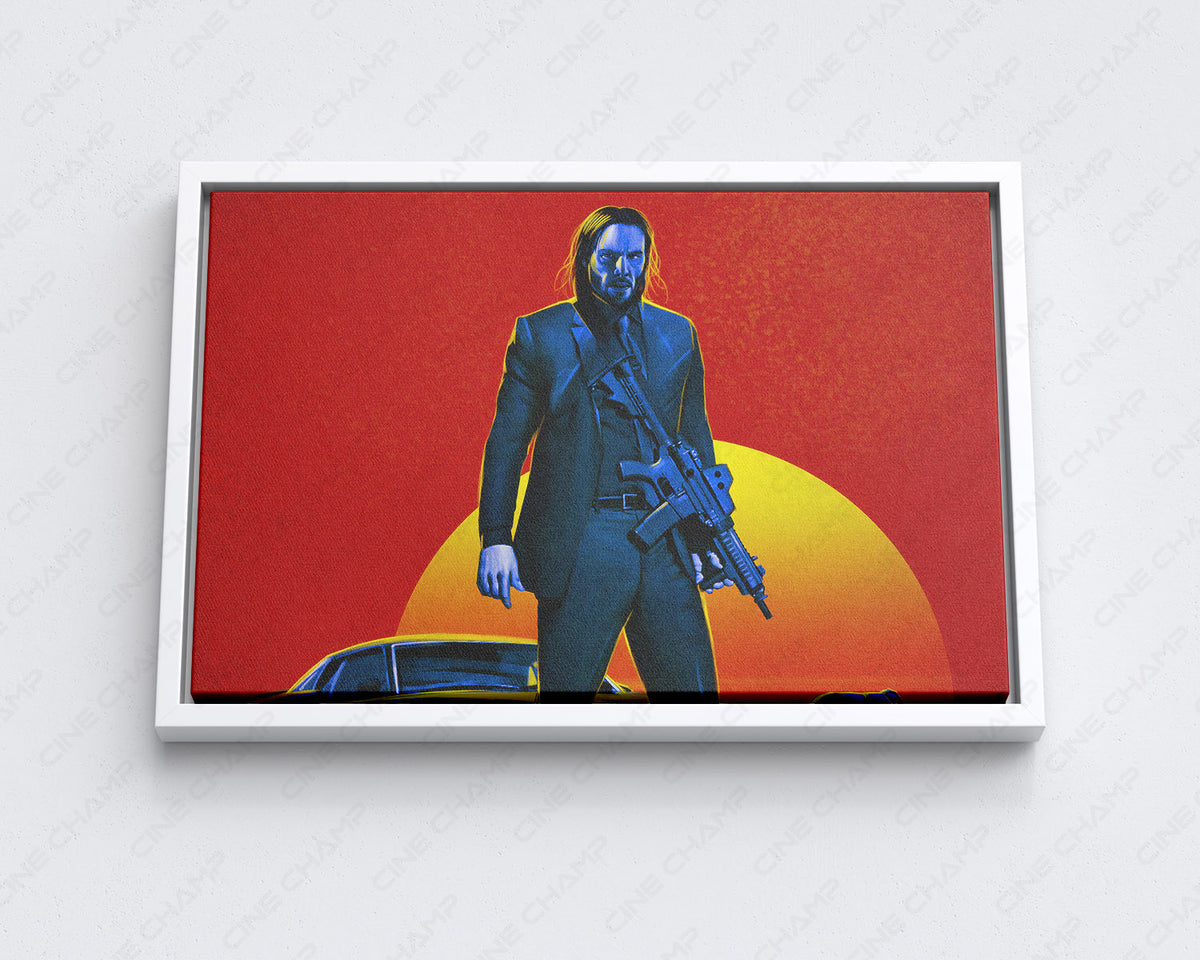 John Wick pop art movie artwork