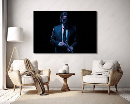 John Wick precision character collector canvas