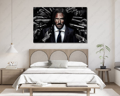 John Wick premium home theater canvas
