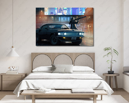 John Wick suspense collector wall art