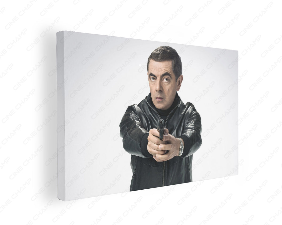 Johnny English Strikes Again canvas wall art